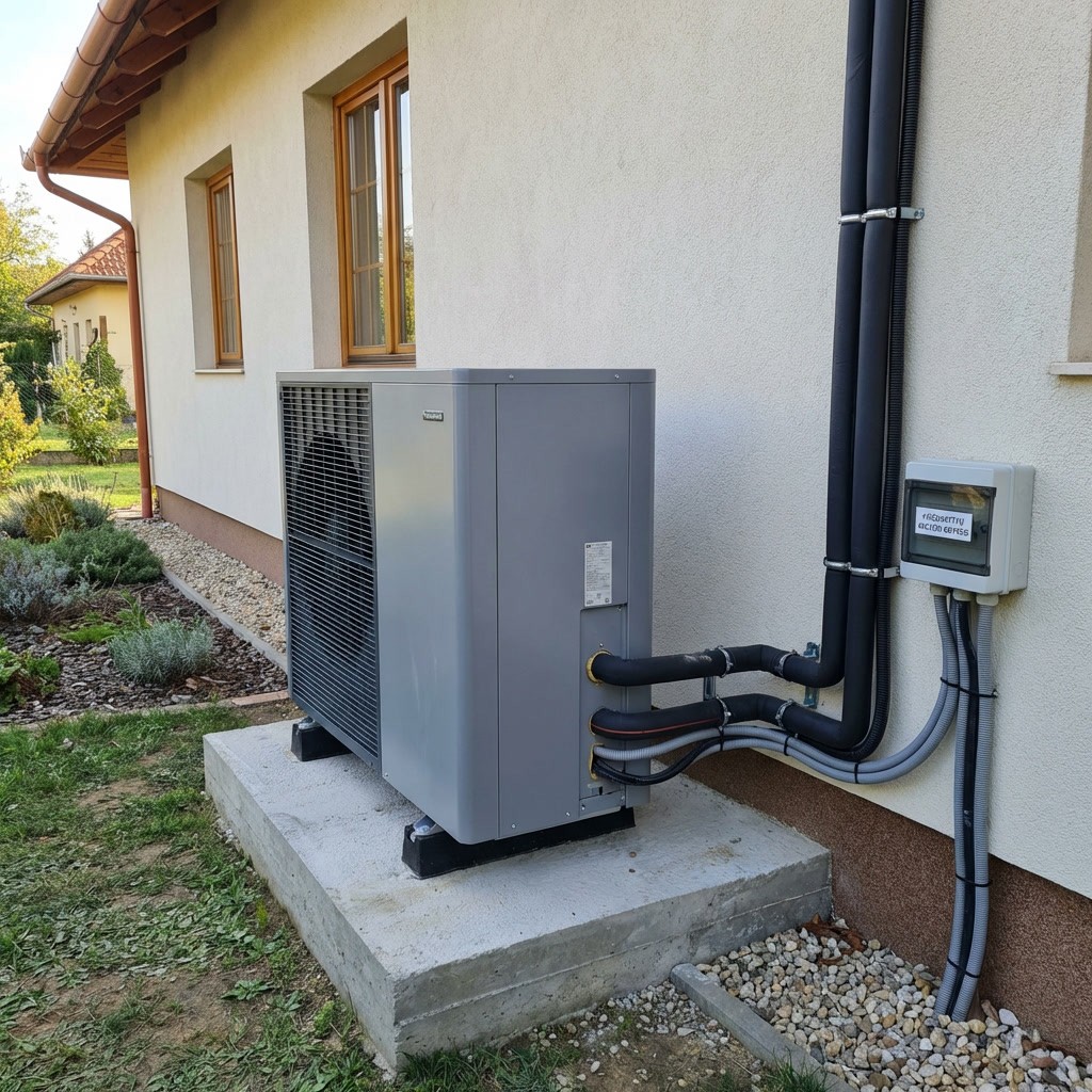 Hőszivattyú telepítési projekt – Zalaegerszeg